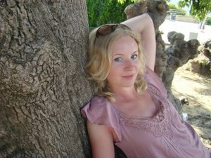 Blonde jenny perform cameltoe