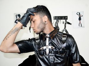 Latin gay leatheralek zoom